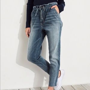 Paper bag jeans hollister Clearance